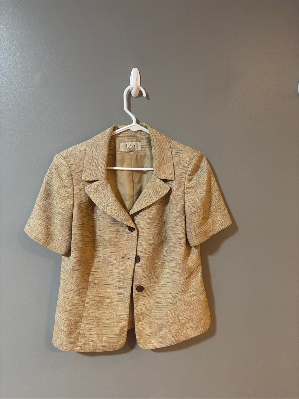 Le suit blazer jacket size 8